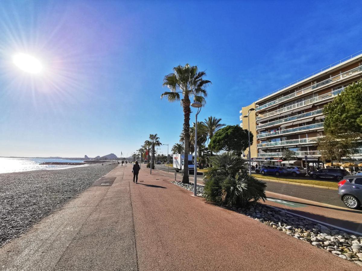 Apartmán Panoramic Sea View Studio 24H Checkin Cagnes-sur-Mer Exteriér fotografie